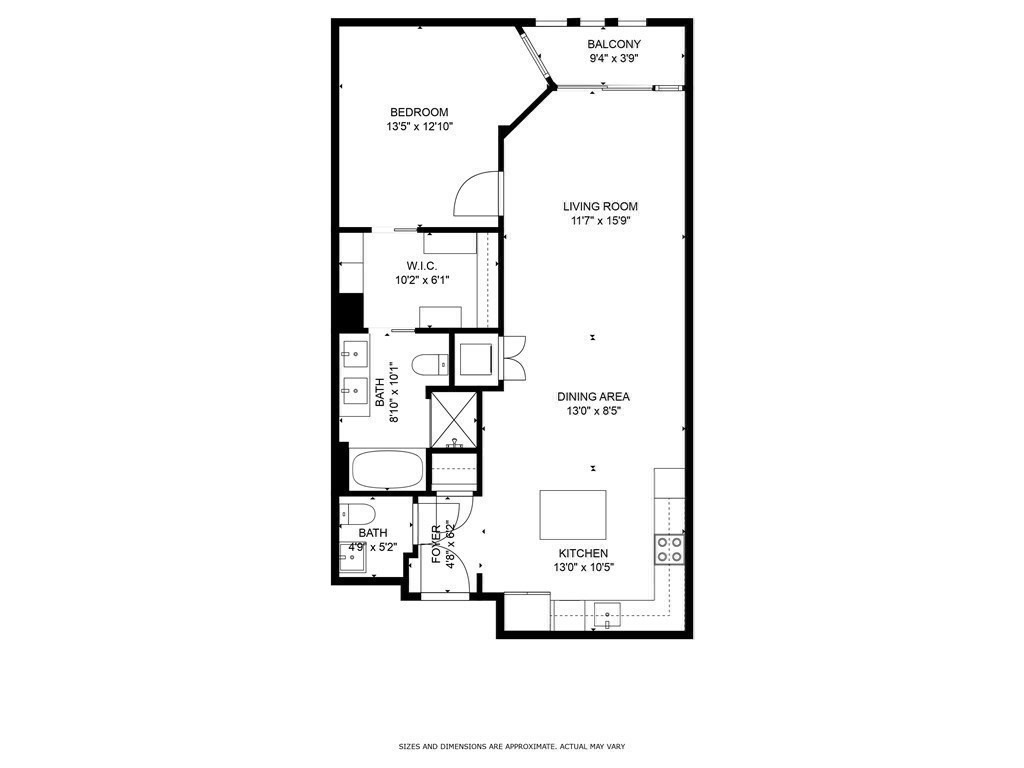1 bed, 1 bath apartment for rent at 771 Harrison Ave Unit 208, South End — photo 9 of 11