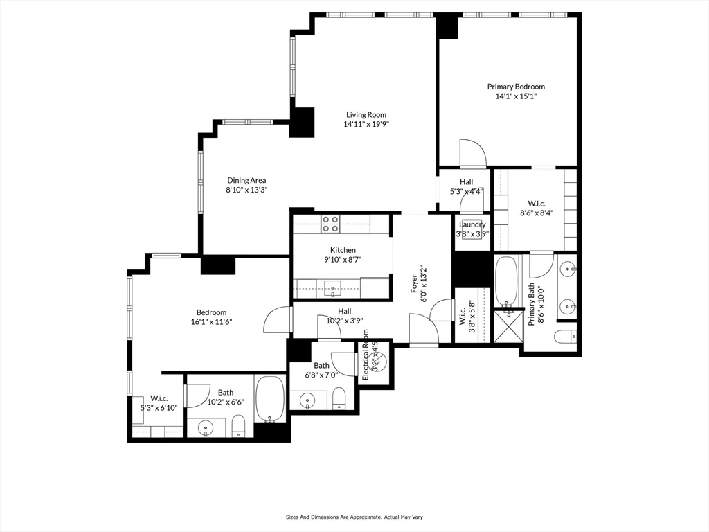 2 bed, 2 bath apartment for rent at 776 Boylston St Unit 5C, Back Bay — photo 27 of 27