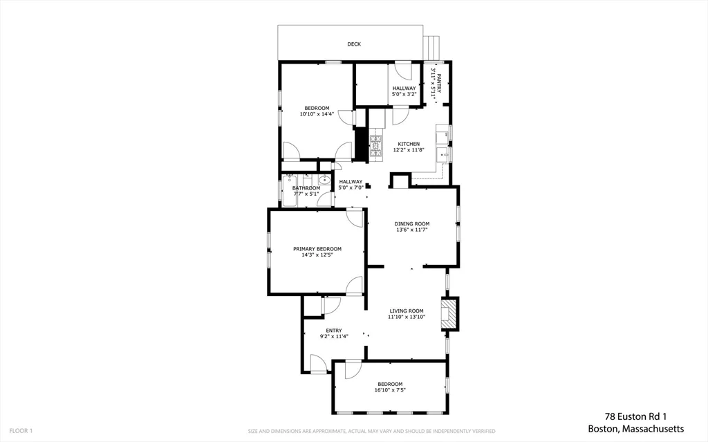 3 bed, 1 bath apartment for rent at 78 Euston Rd Unit 1, Brighton — photo 26 of 26