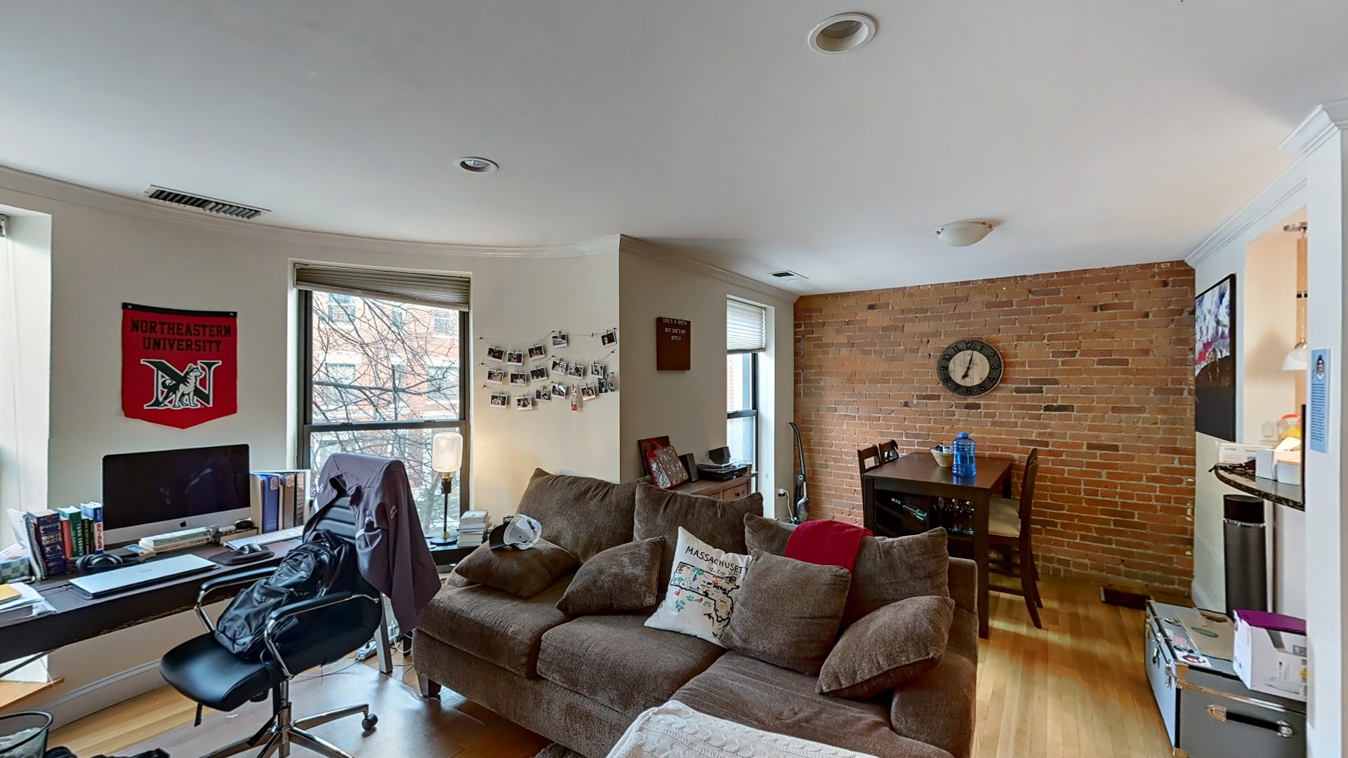 1 bed, 1 bath apartment for rent at 78 Gainsborough St Unit 203E, Fenway