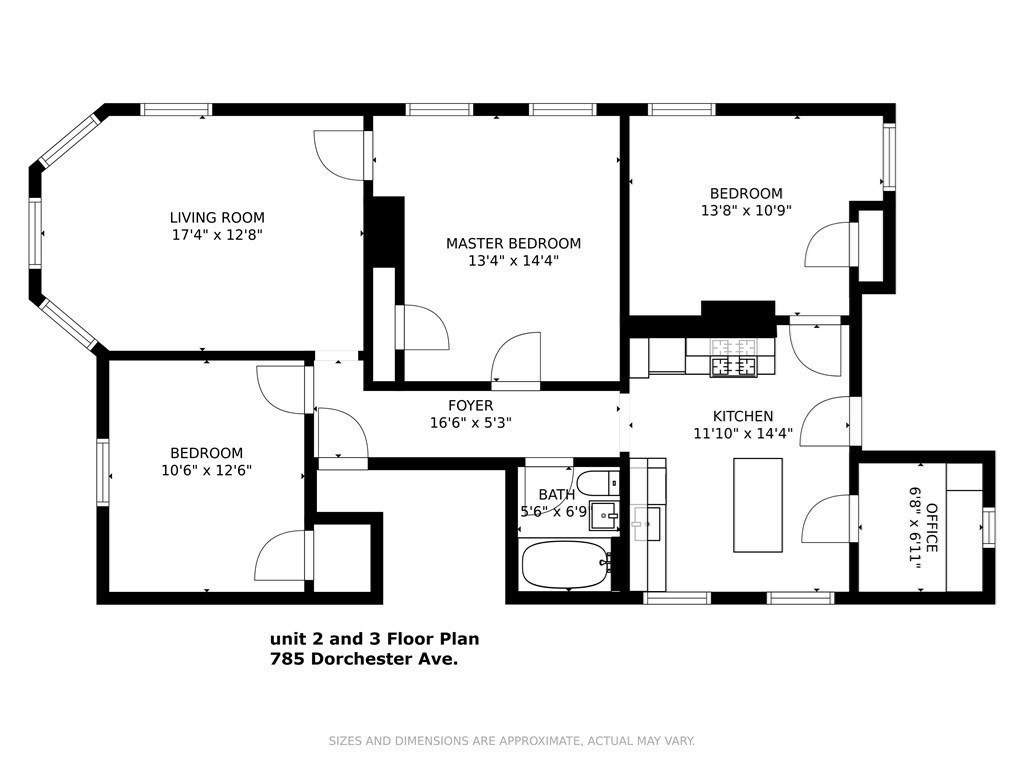3 bed, 1 bath apartment for rent at 785 Dorchester Ave Unit 2, Dorchester — photo 15 of 15