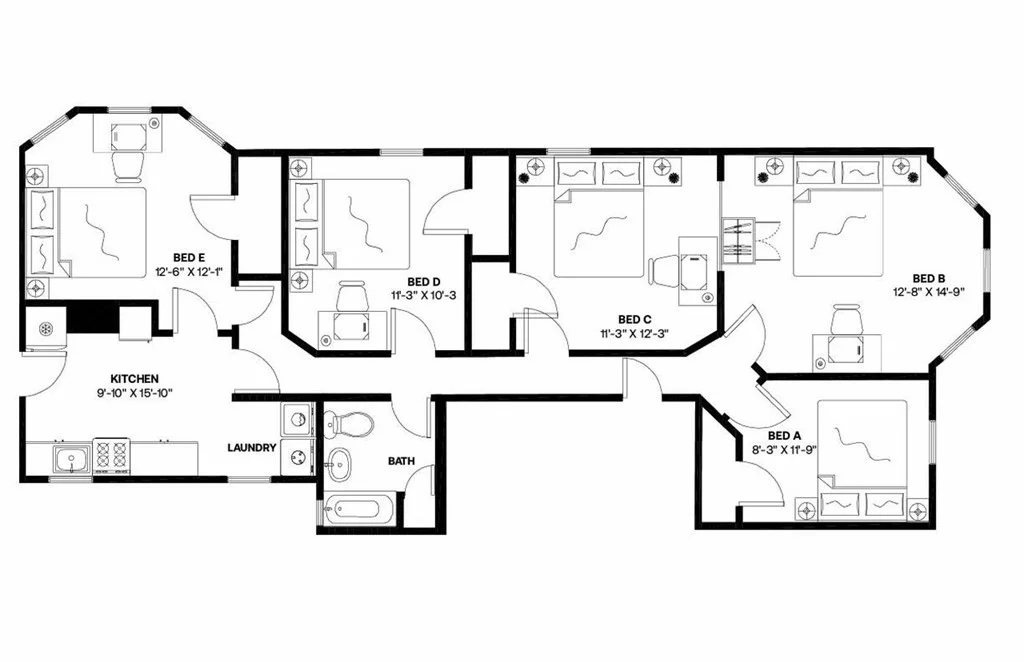 4 bed, 1 bath apartment for rent at 787 Columbia Rd Unit 3, Boston — photo 16 of 17