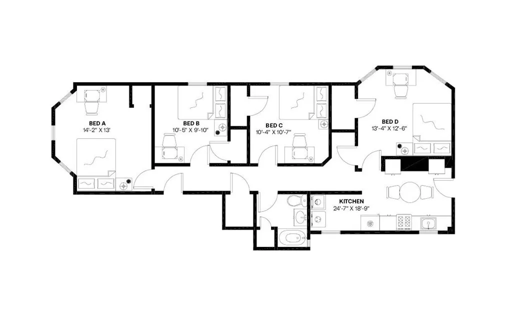 3 bed, 1 bath apartment for rent at 789 Columbia Rd Unit 1, Boston — photo 16 of 16