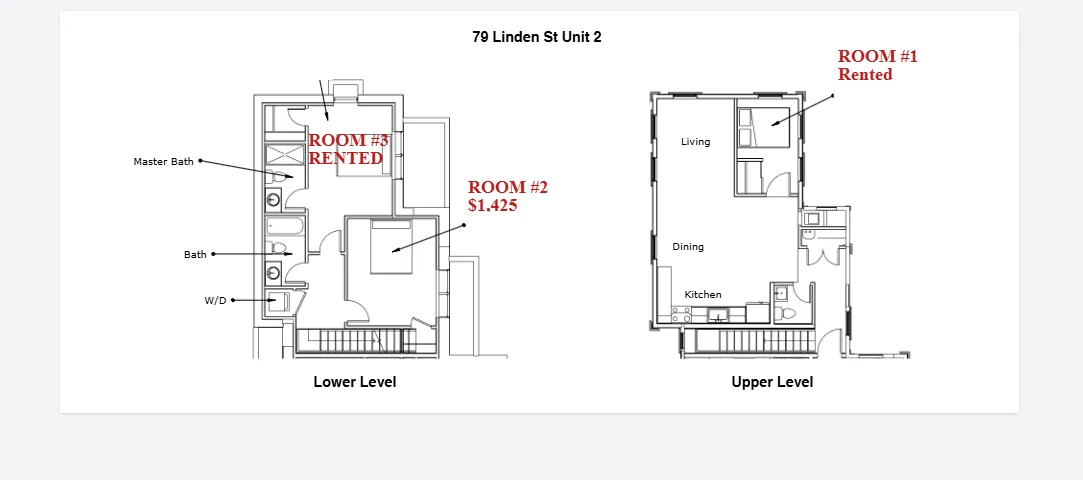 3 bed, 2.5 bath apartment for rent at 79 Linden St Unit 2, Brighton — photo 12 of 12
