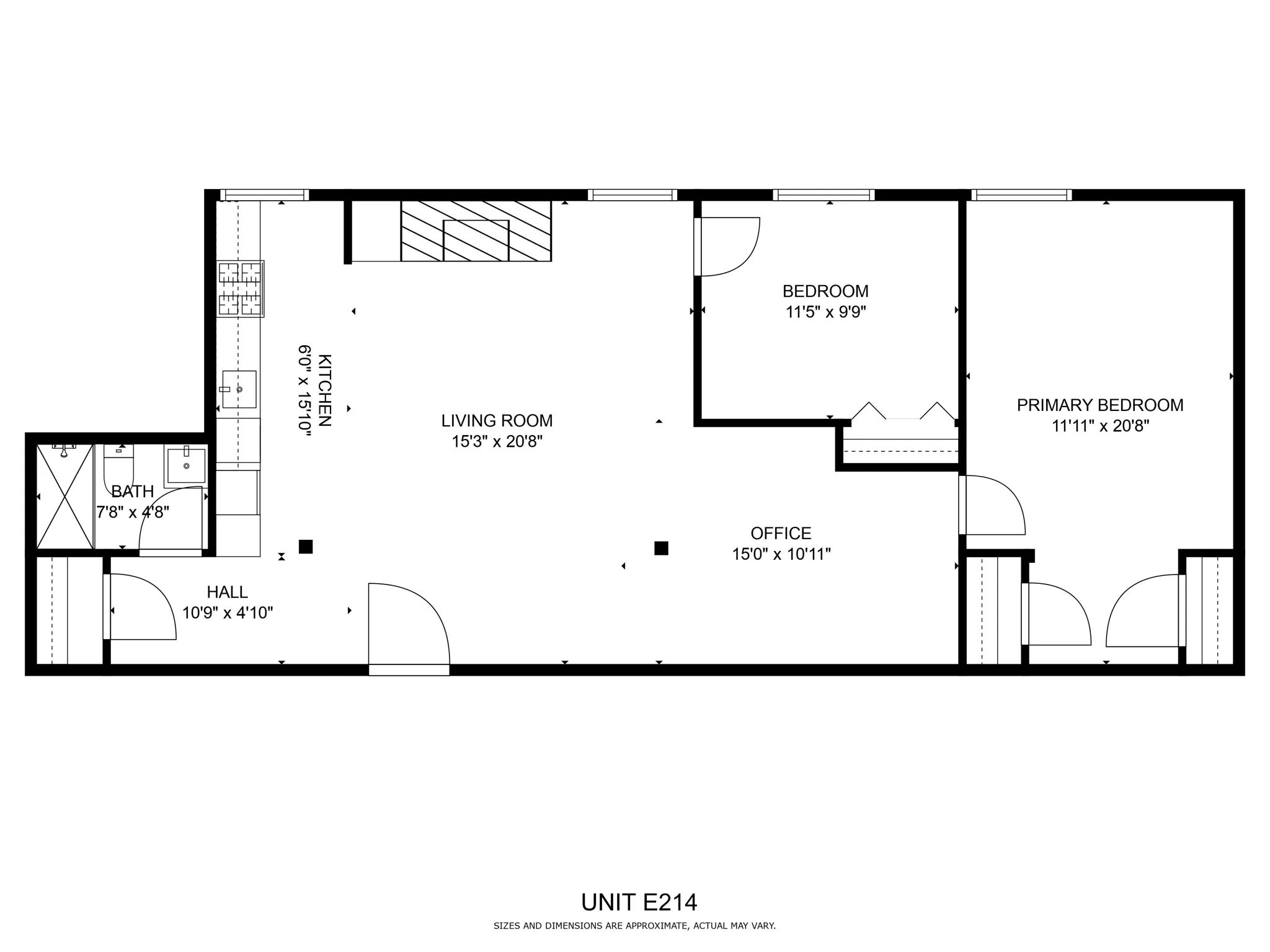 2 bed, 1 bath apartment for rent at 791 Tremont St Unit E214, Roxbury — photo 14 of 20