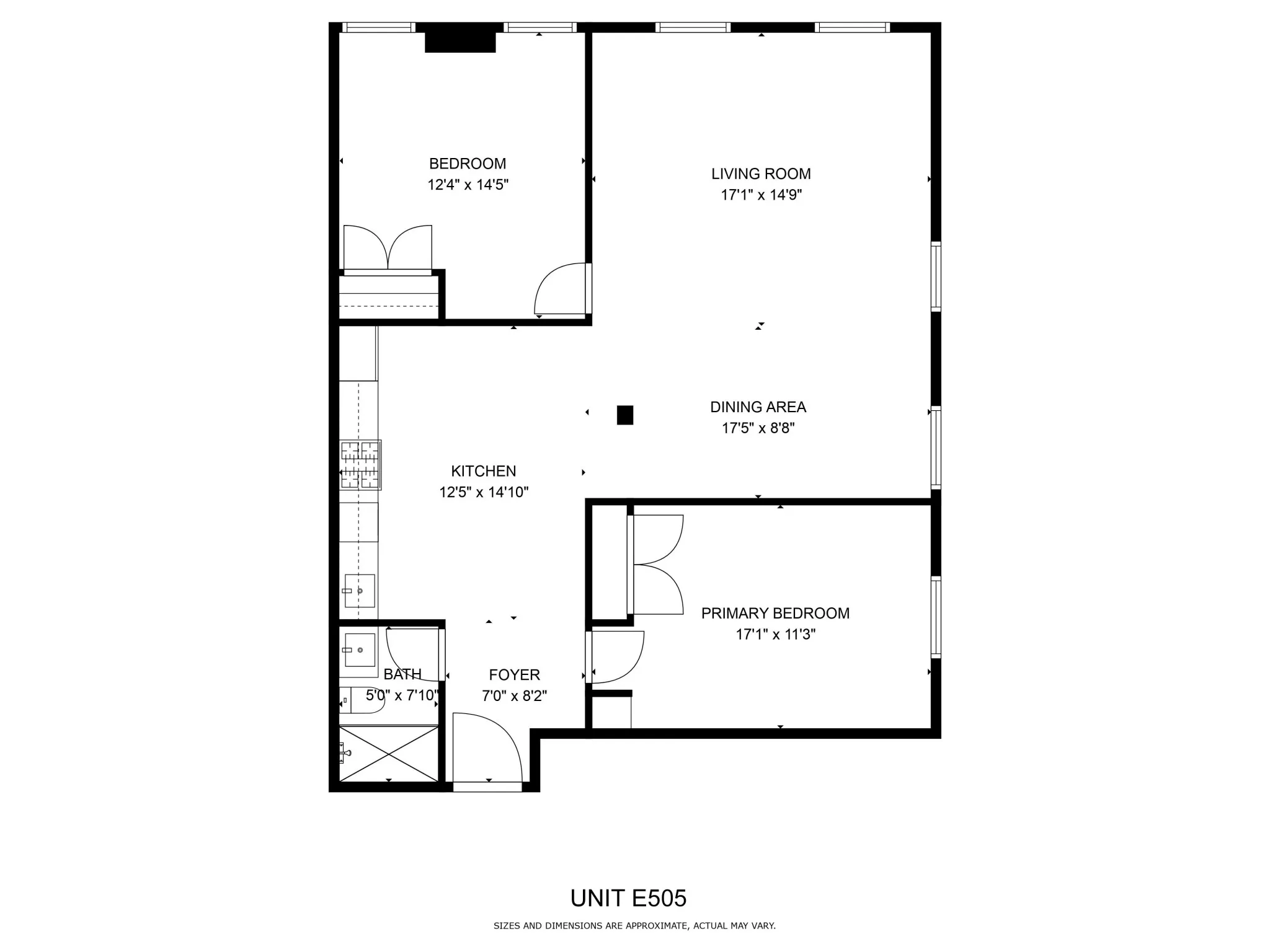 2 bed, 1 bath apartment for rent at 791 Tremont St Unit E505, Roxbury — photo 3 of 18