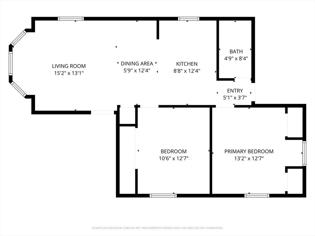 2 bed, 1 bath apartment for rent at 8 Caldwell Ave Unit 2, Ward Two — photo 16 of 16