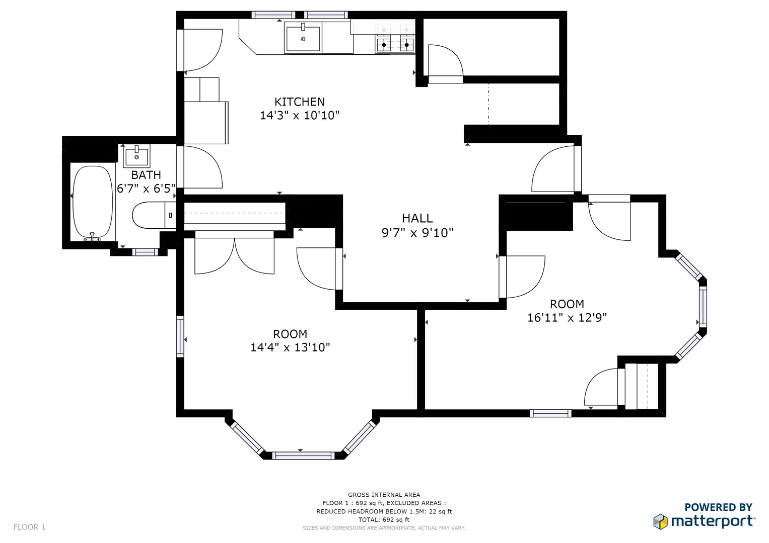 2 bed, 1 bath apartment for rent at 8 Claremon St Unit A, Teele Square — photo 17 of 17