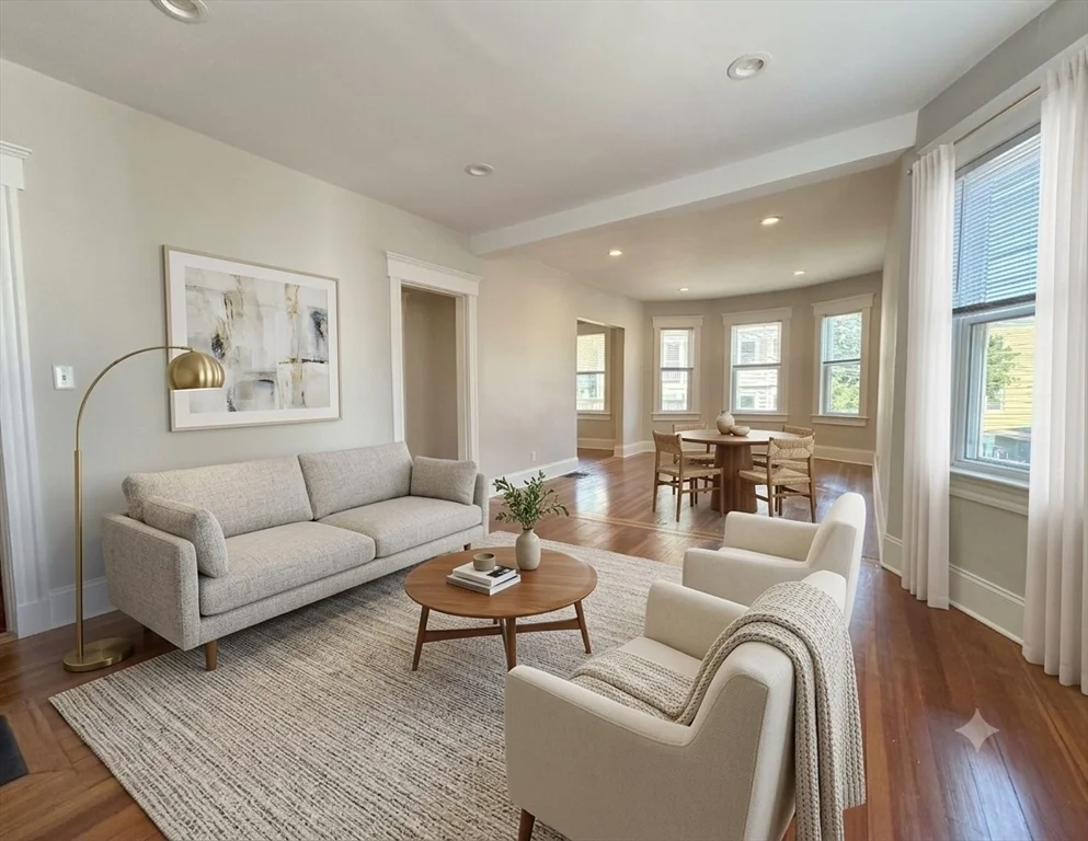 2 bed, 1 bath apartment for rent at 8 Fox St Unit 1, Dorchester