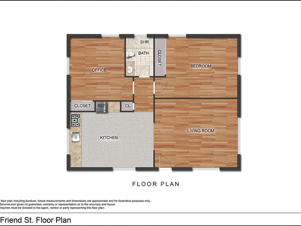 2 bed, 1 bath apartment for rent at 8 Friend St Unit 3, South Side — photo 10 of 10