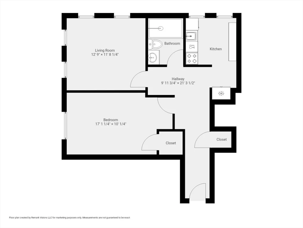1 bed, 1 bath apartment for rent at 8 Garrison St Unit 0706, Back Bay — photo 12 of 14