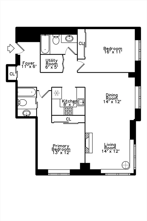 2 bed, 2 bath apartment for rent at 8 Museum Way Unit 1104, East Cambridge — photo 16 of 28