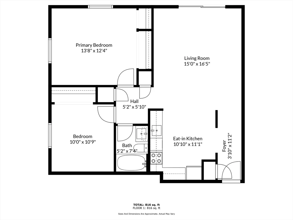 2 bed, 1 bath apartment for rent at 80 N Warren St Unit 2D, Woburn — photo 19 of 19