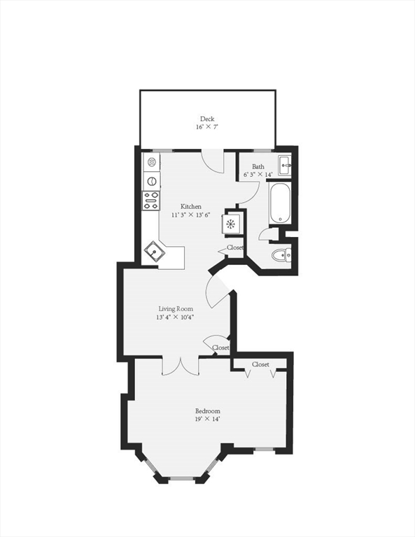 1 bed, 1 bath apartment for rent at 805 E 4th St Unit 2, South Boston — photo 17 of 17