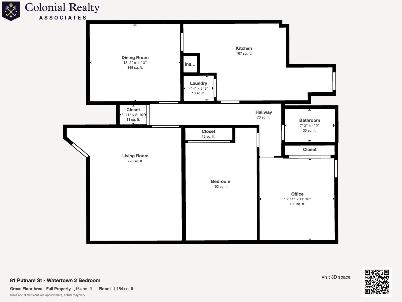 2 bed, 1 bath apartment for rent at 81 Putnam St, East Watertown — photo 36 of 50