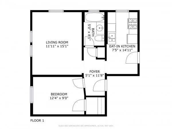 1 bed, 1 bath apartment for rent at 82 Jersey St Unit 31, Fenway — photo 14 of 20