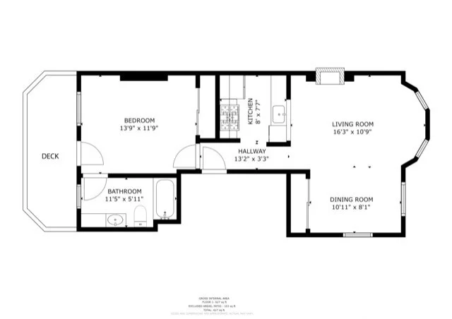 1 bed, 1 bath apartment for rent at 83 Montgomery Unit 2, South End — photo 11 of 11