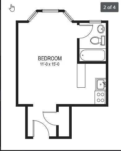 Studio bed, 1 bath apartment for rent at 833 Beacon St Unit 505, Fenway — photo 8 of 14