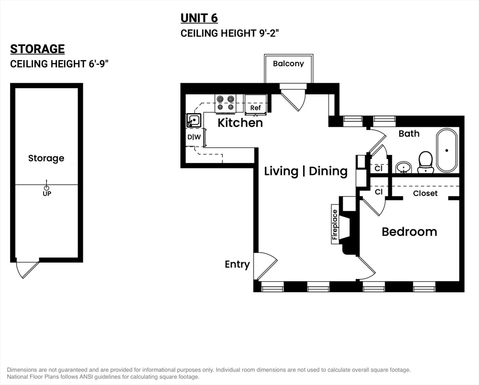 1 bed, 1 bath apartment for rent at 84 W Concord St Unit PH-6, South End — photo 27 of 27