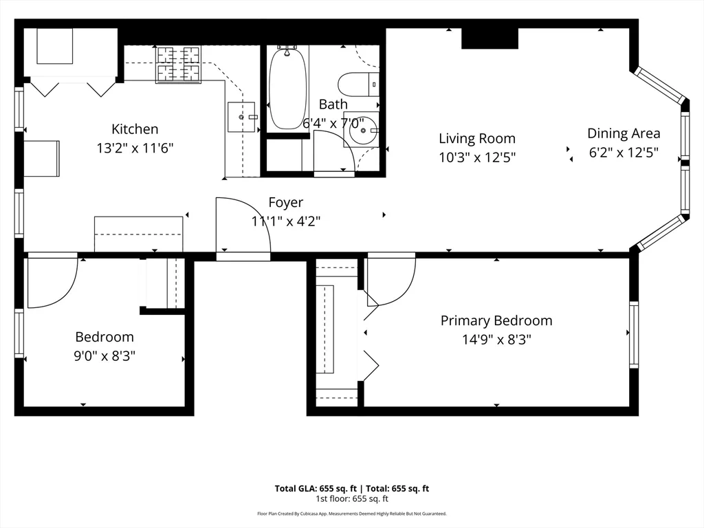 2 bed, 1 bath apartment for rent at 84 Webster St Unit 3, East Boston — photo 12 of 12