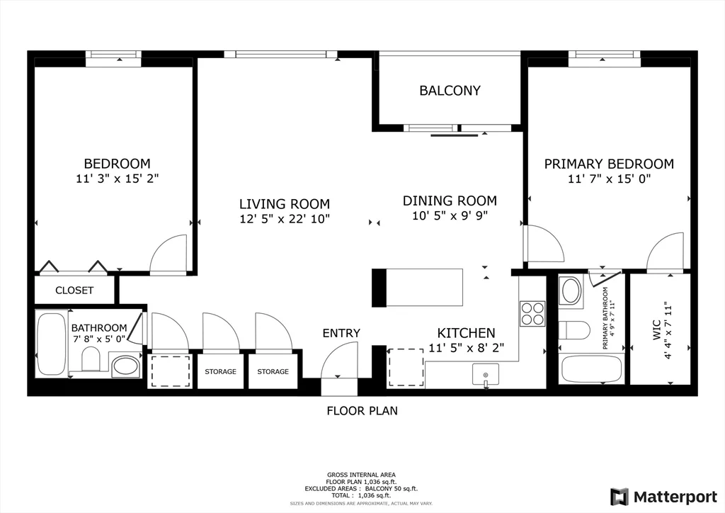 2 bed, 2 bath apartment for rent at 85 Brainerd Rd Unit 404, Allston — photo 15 of 15
