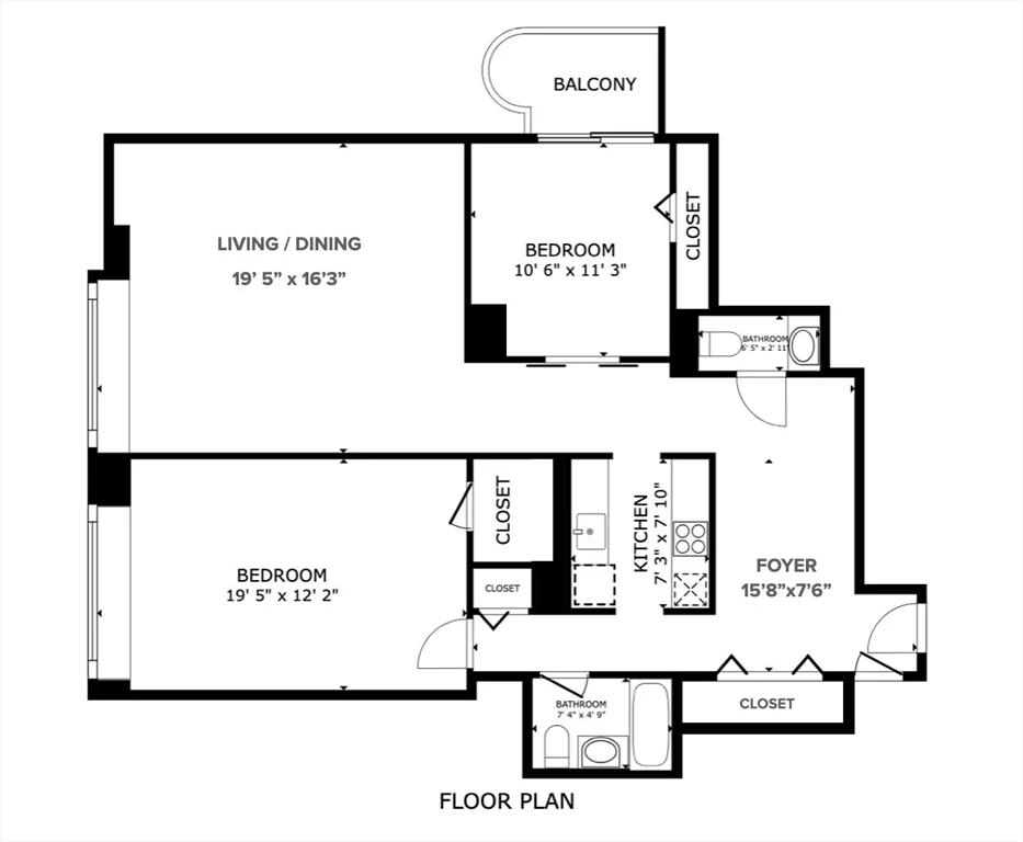 2 bed, 1 bath apartment for rent at 85 East India Row Unit 36G, Waterfront — photo 30 of 30