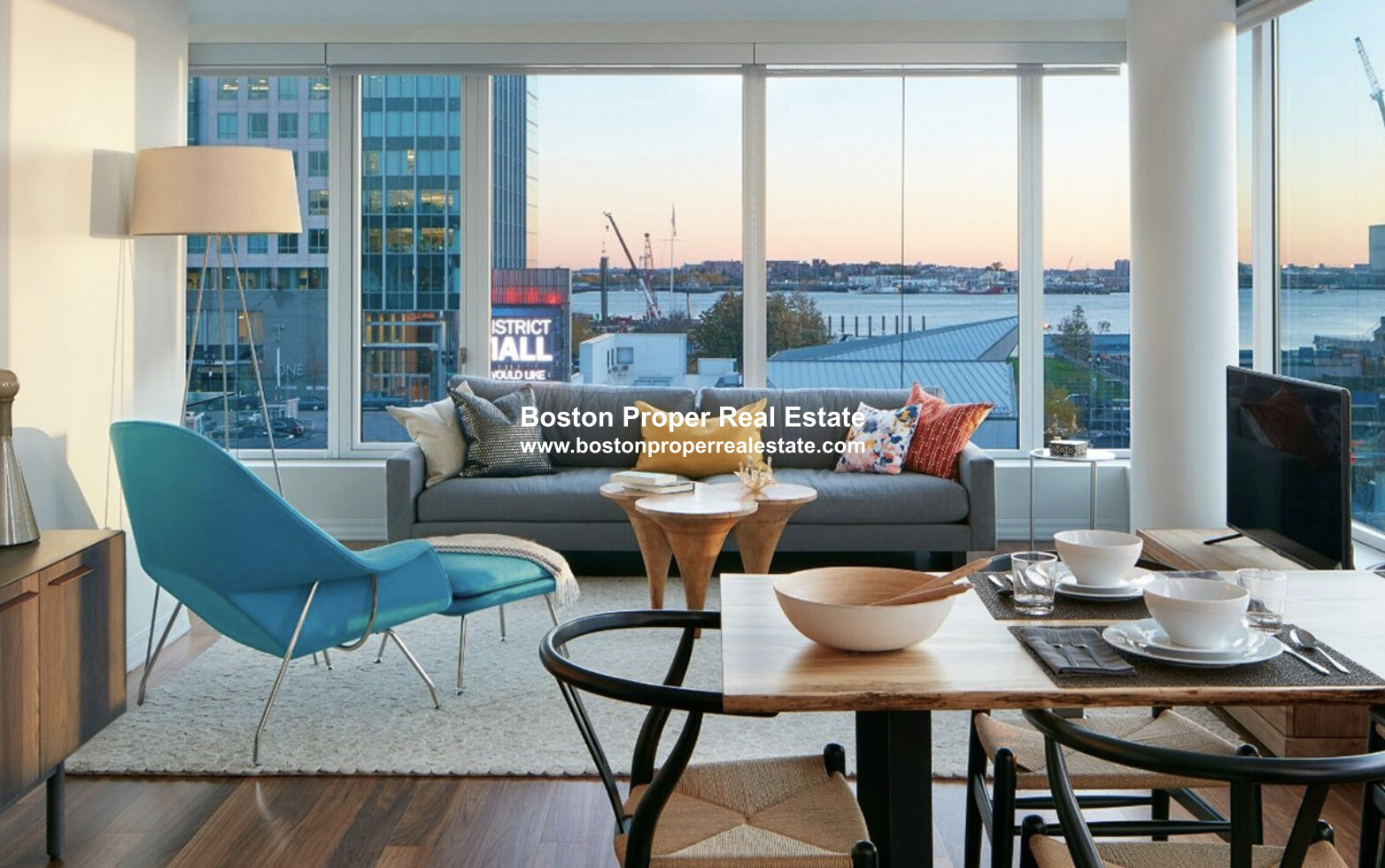 Studio bed, 1 bath apartment for rent at 85 Seaport Boulevard Unit 602, South Boston — photo 5 of 11