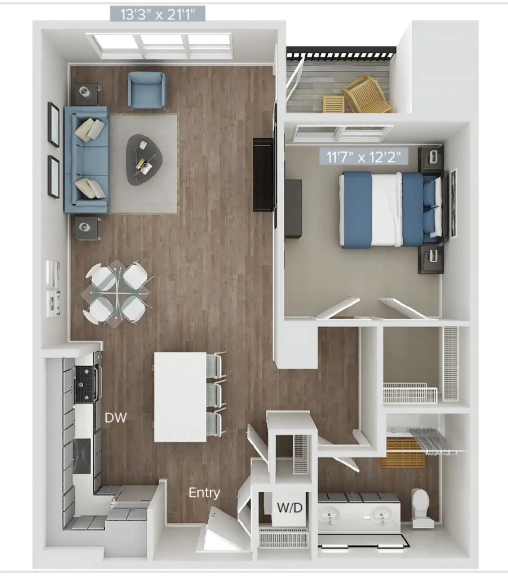 1 bed, 1 bath apartment for rent at 861 Broadway Unit 859-211, Saugus — photo 4 of 6