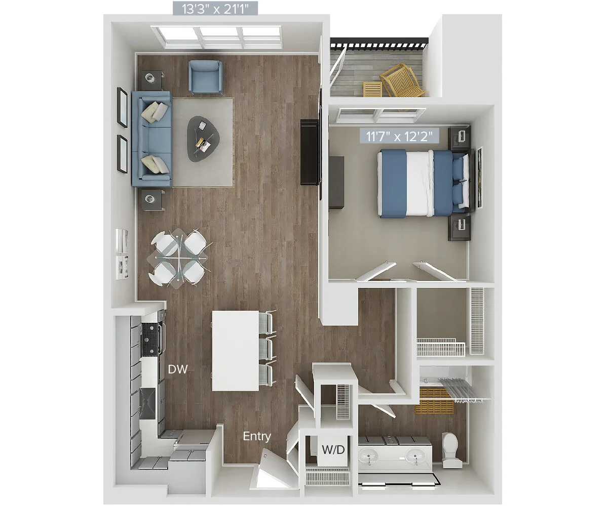 1 bed, 1 bath apartment for rent at 861 Broadway Unit 859-211, Saugus — photo 1 of 6