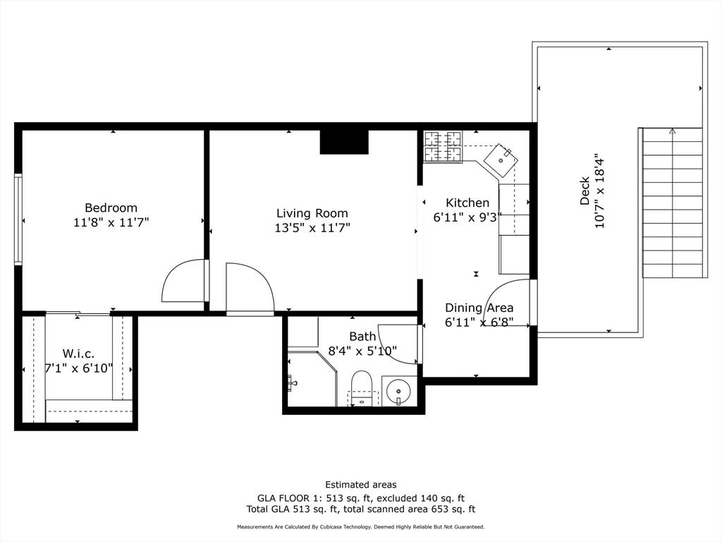 1 bed, 1 bath apartment for rent at 87 Cottage St Unit 3, East Boston — photo 19 of 19