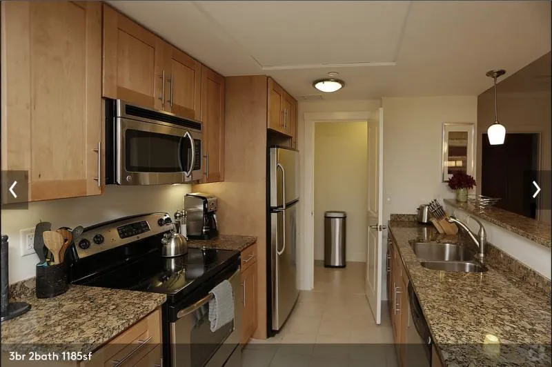 3 bed, 2 bath apartment for rent at 87 New St Unit 214, Neighborhood Nine