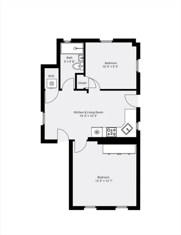 2 bed, 1 bath apartment for rent at 874 East Second St Unit 1, South Boston — photo 10 of 10