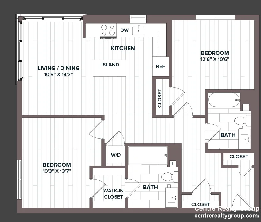 1 bed, 1 bath apartment for rent at 88 Arsenal Yards Boulevard Unit 427, Watertown — photo 8 of 20