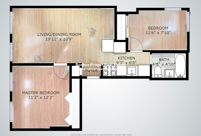 2 bed, 1 bath apartment for rent at 88 West Cedar St Unit 3, Beacon Hill — photo 2 of 12