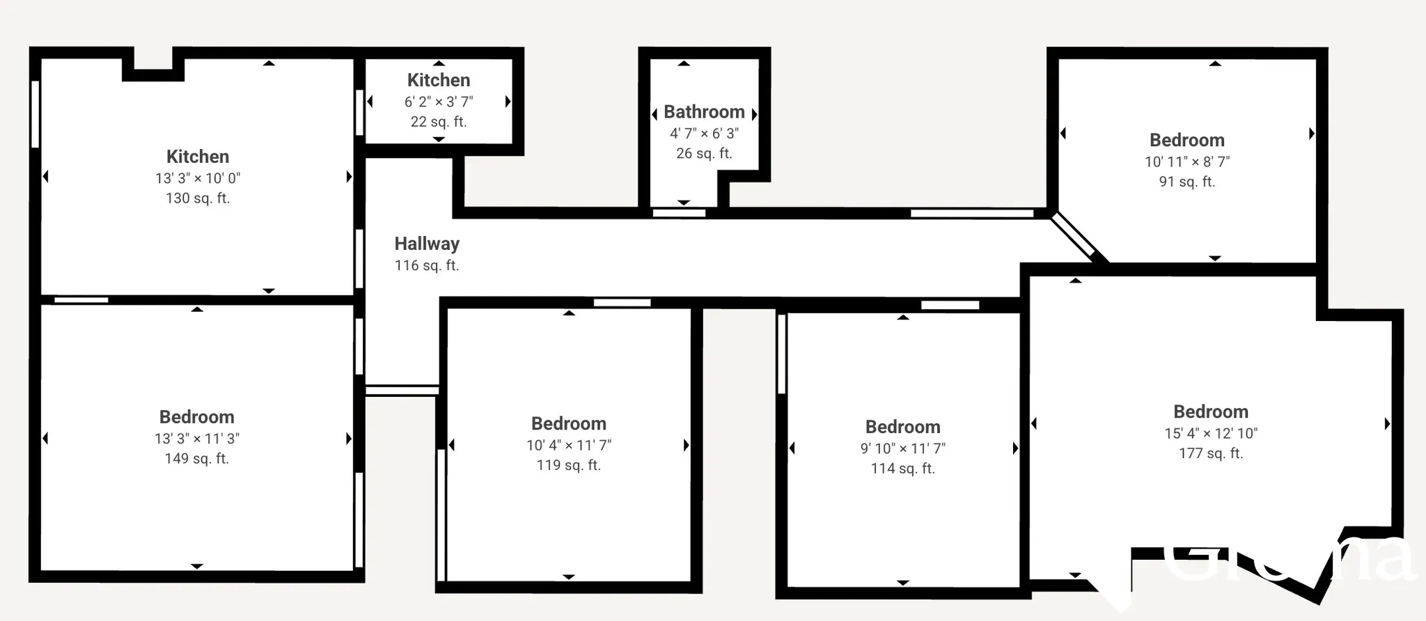4 bed, 1 bath apartment for rent at 882 Huntington Ave Unit 3, Mission Hill — photo 9 of 10