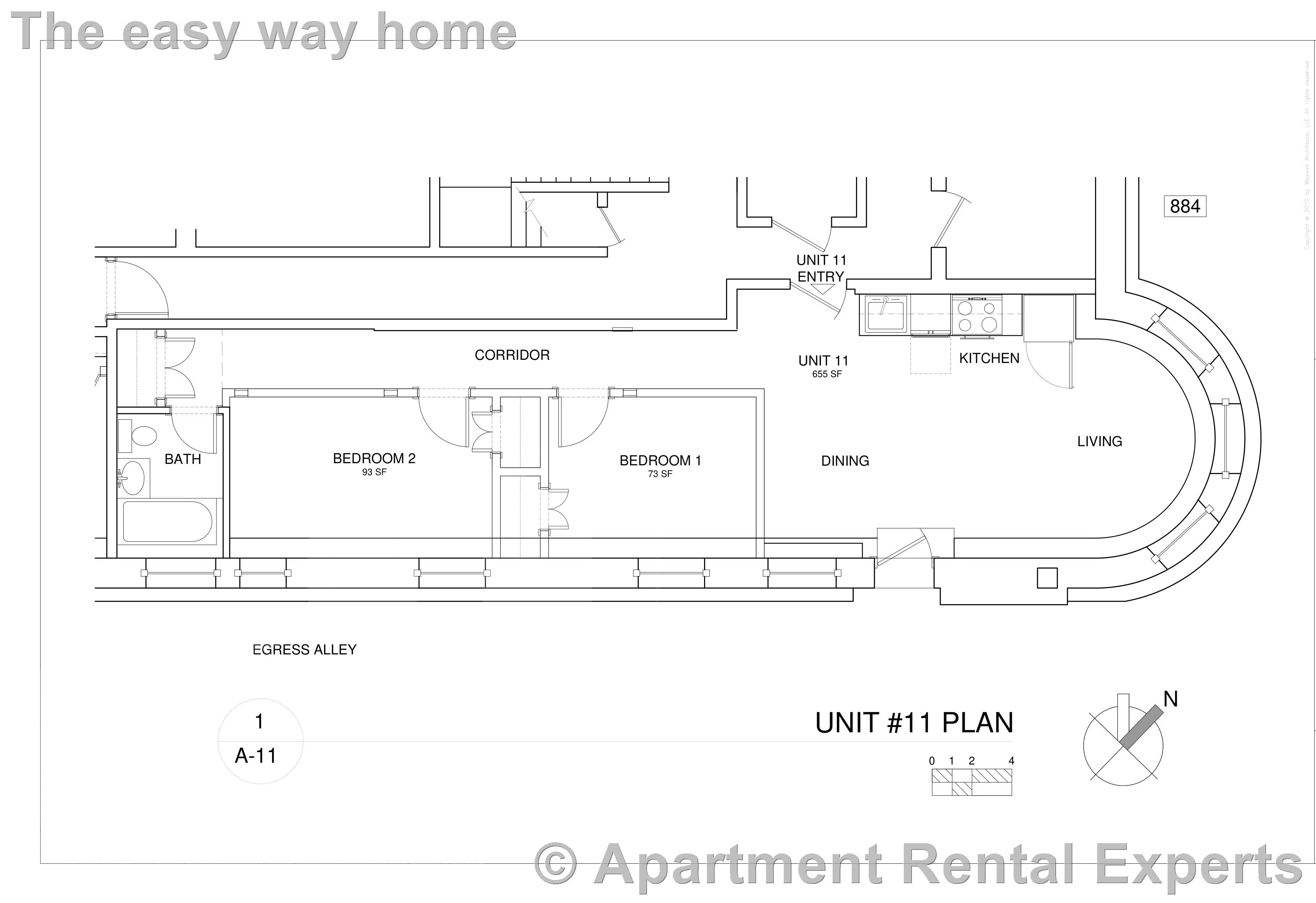 2 bed, 1 bath apartment for rent at 888 Massachusetts Ave Unit 11, Central Square — photo 19 of 19