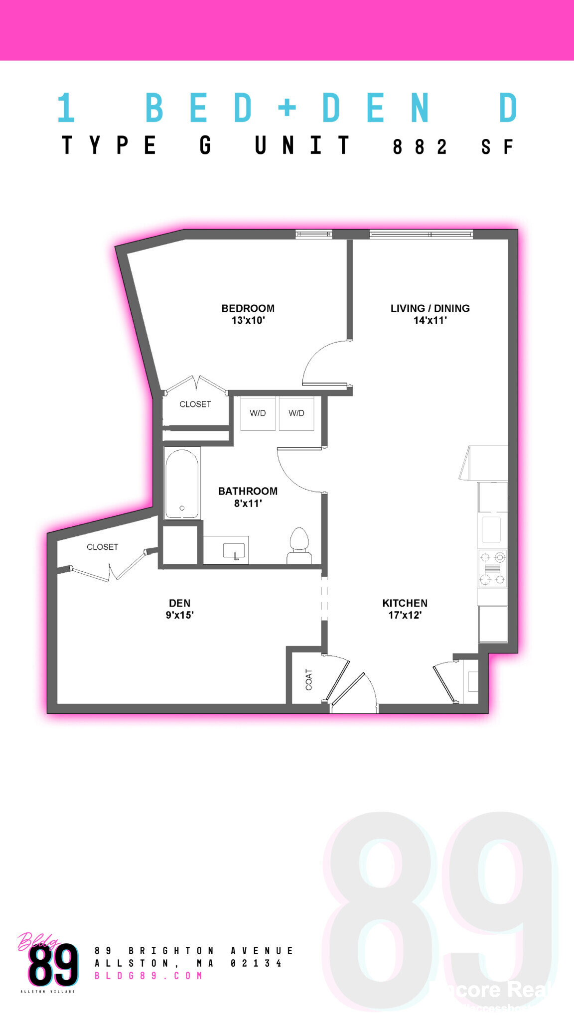 1 bed, 1 bath apartment for rent at 89 Brighton Ave Unit 2, Allston — photo 4 of 4
