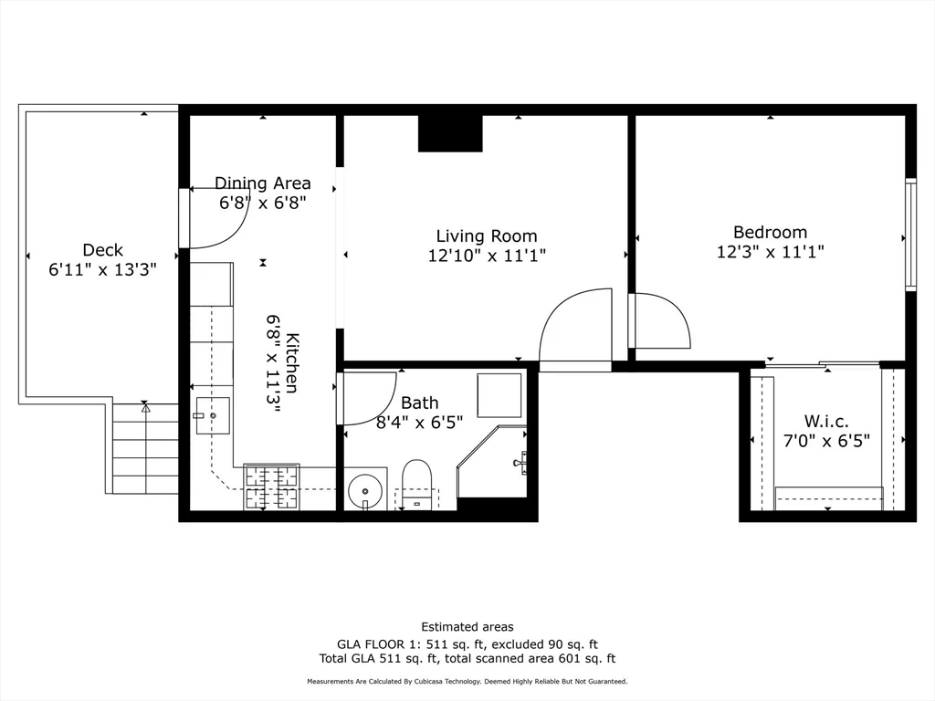 1 bed, 1 bath apartment for rent at 89 Cottage St Unit 2, East Boston — photo 19 of 19