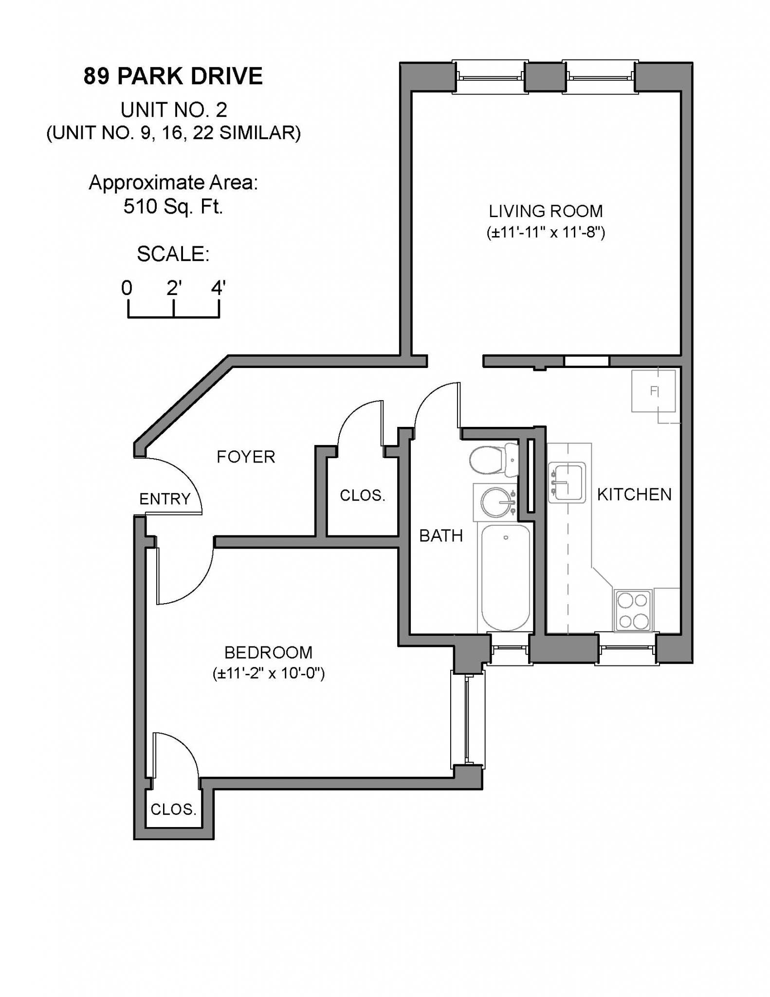 1 bed, 1 bath apartment for rent at 89 Park Dr Unit 16, Fenway — photo 1 of 8