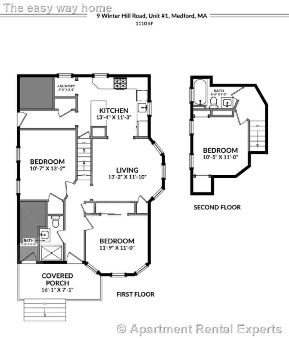 3 bed, 2 bath apartment for rent at 9-11 Winter Hill Rd Unit 1, Magoun Square — photo 21 of 21