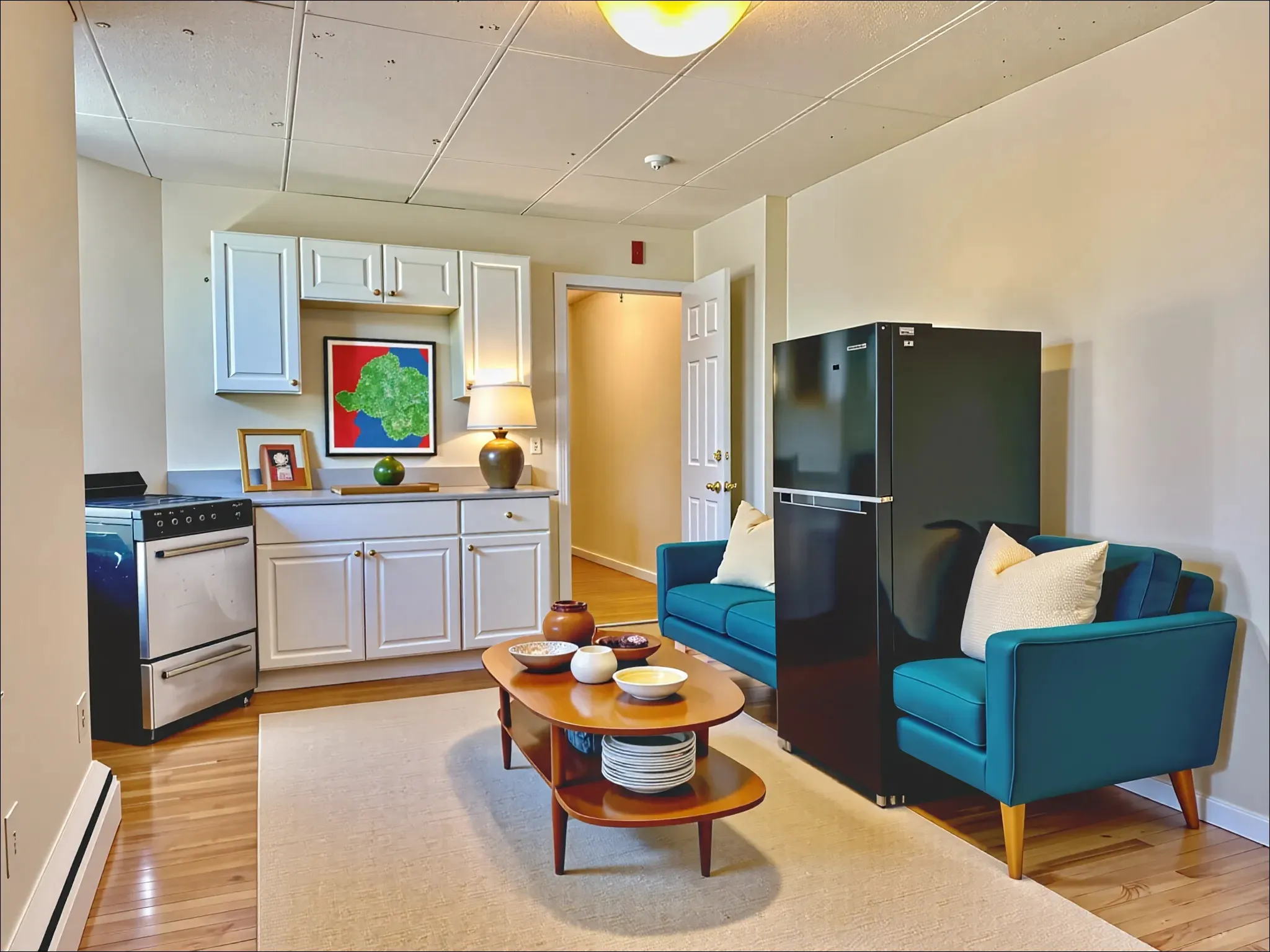 Studio bed, 1 bath apartment for rent at 9 Bowdoin St Unit 12, Beacon Hill — photo 4 of 10