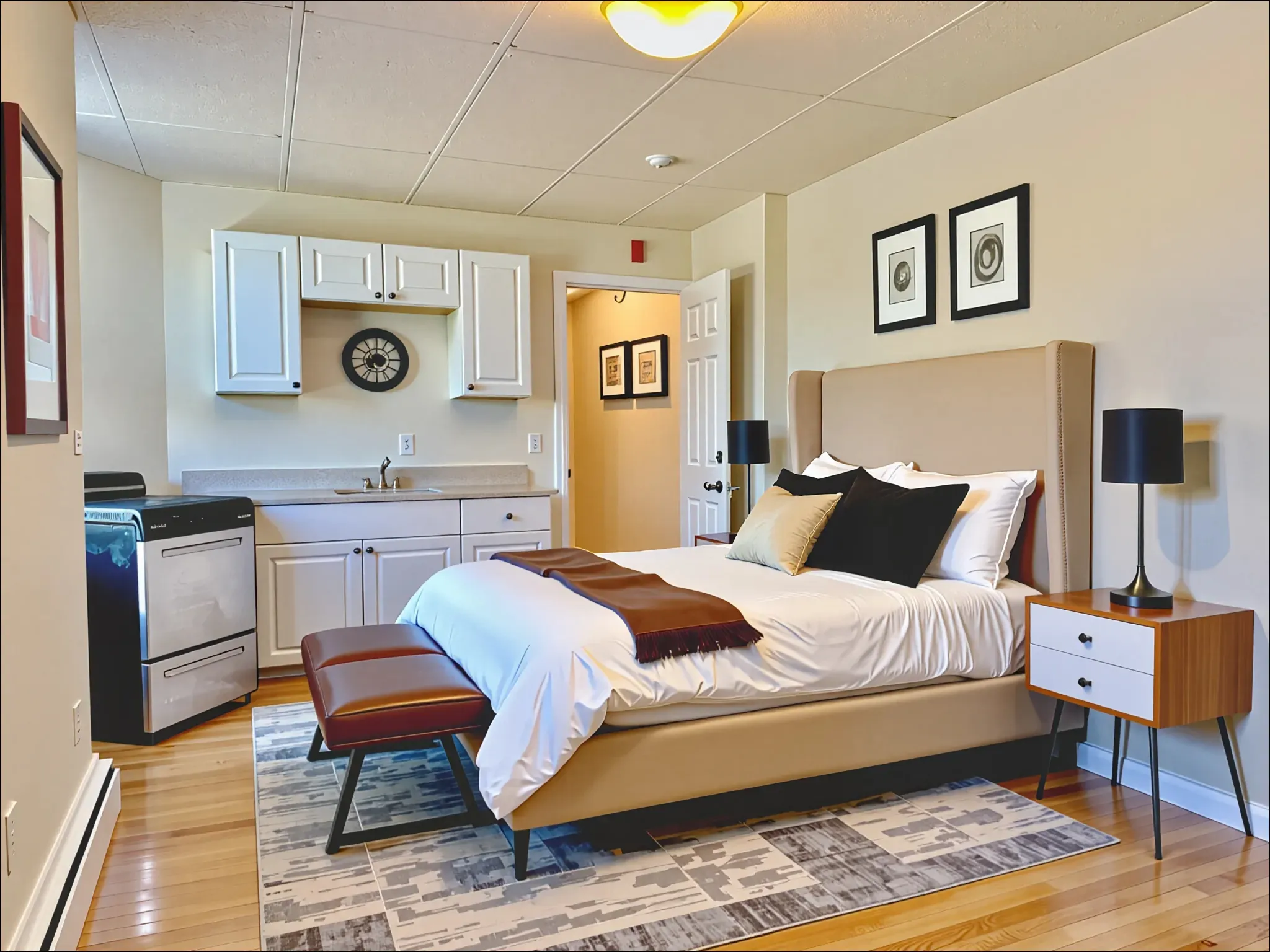 Studio bed, 1 bath apartment for rent at 9 Bowdoin St Unit 12, Beacon Hill — photo 3 of 10