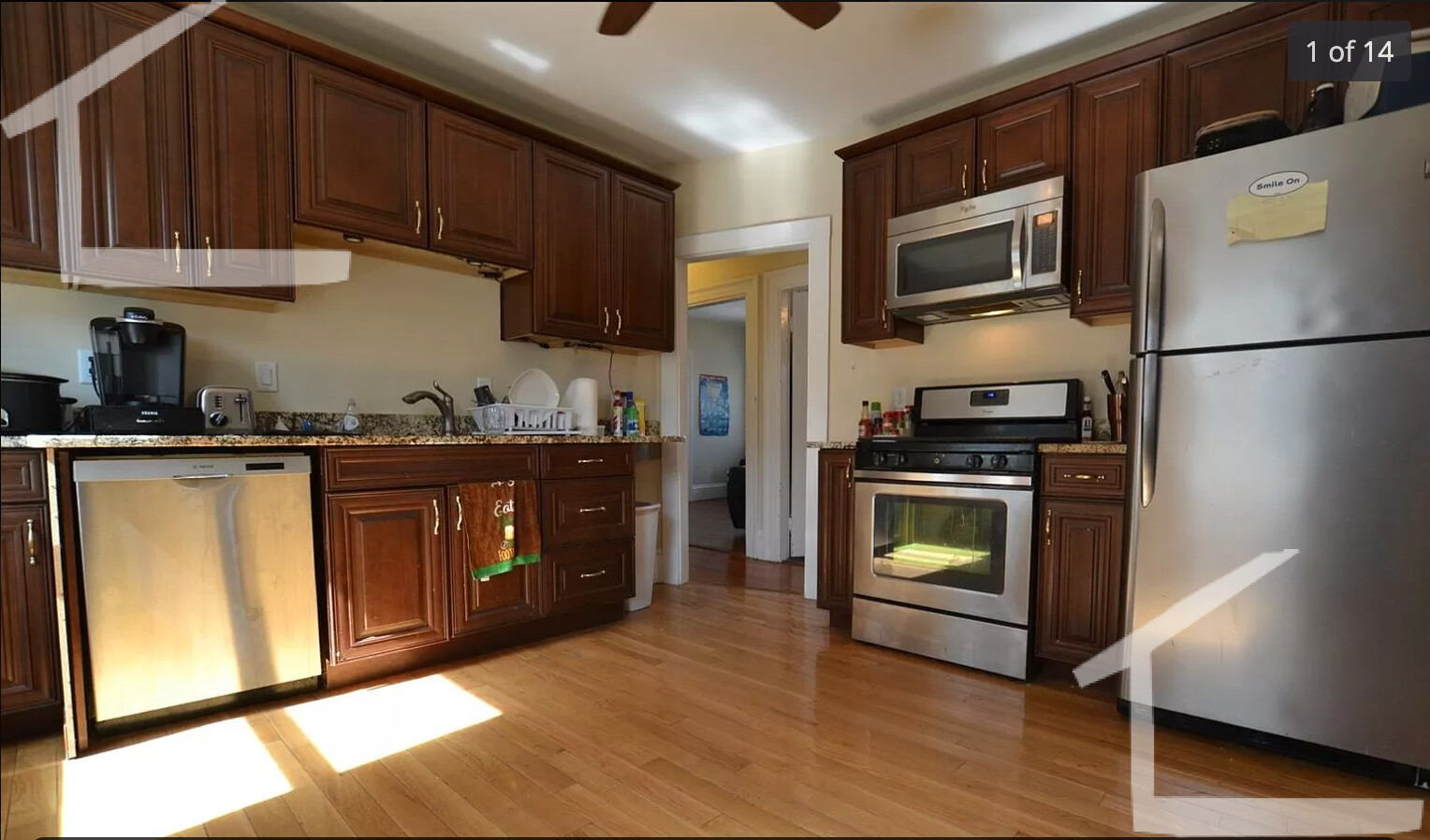 3 bed, 1 bath apartment for rent at 9 Bronsdon St Unit 21, Lower Allston — photo 11 of 14