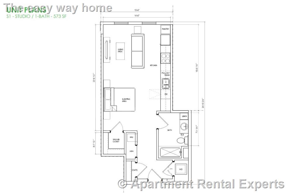 Studio bed, 1 bath apartment for rent at 9 Central St Unit 209, Spring Hill — photo 6 of 7