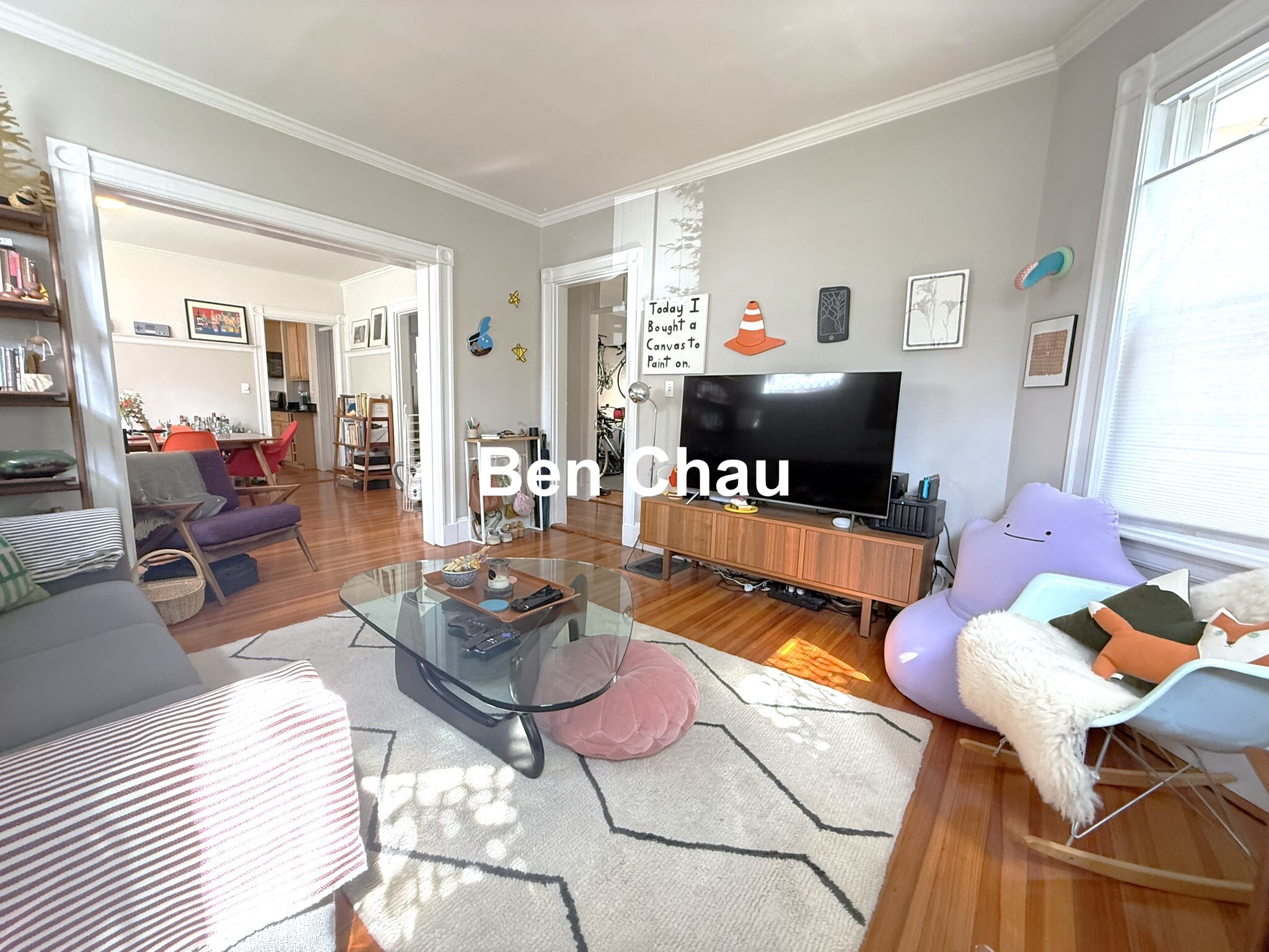 2.5 bed, 1.5 bath apartment for rent at 9 Dimick St Unit 1, Ward Two — photo 2 of 23