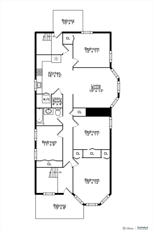 4 bed, 1 bath apartment for rent at 9 Hansborough St Unit 3, Dorchester — photo 14 of 14