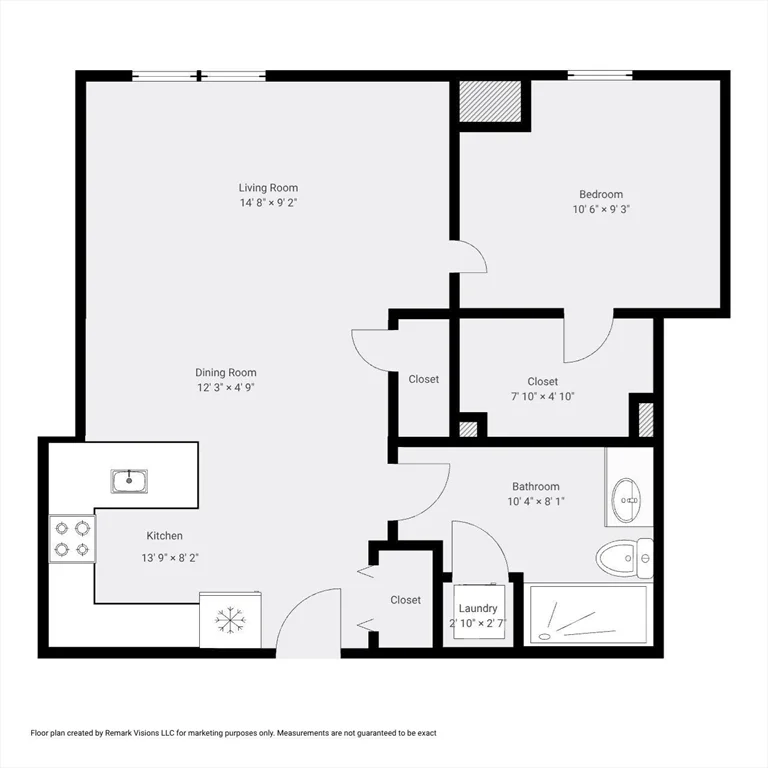 1 bed, 1 bath apartment for rent at 9 Medford St Unit 210, Inner Belt — photo 18 of 18