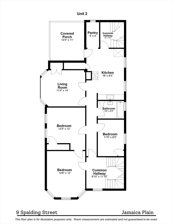 3 bed, 1 bath apartment for rent at 9 Spalding St Unit 2, Jamaica Plain — photo 16 of 16