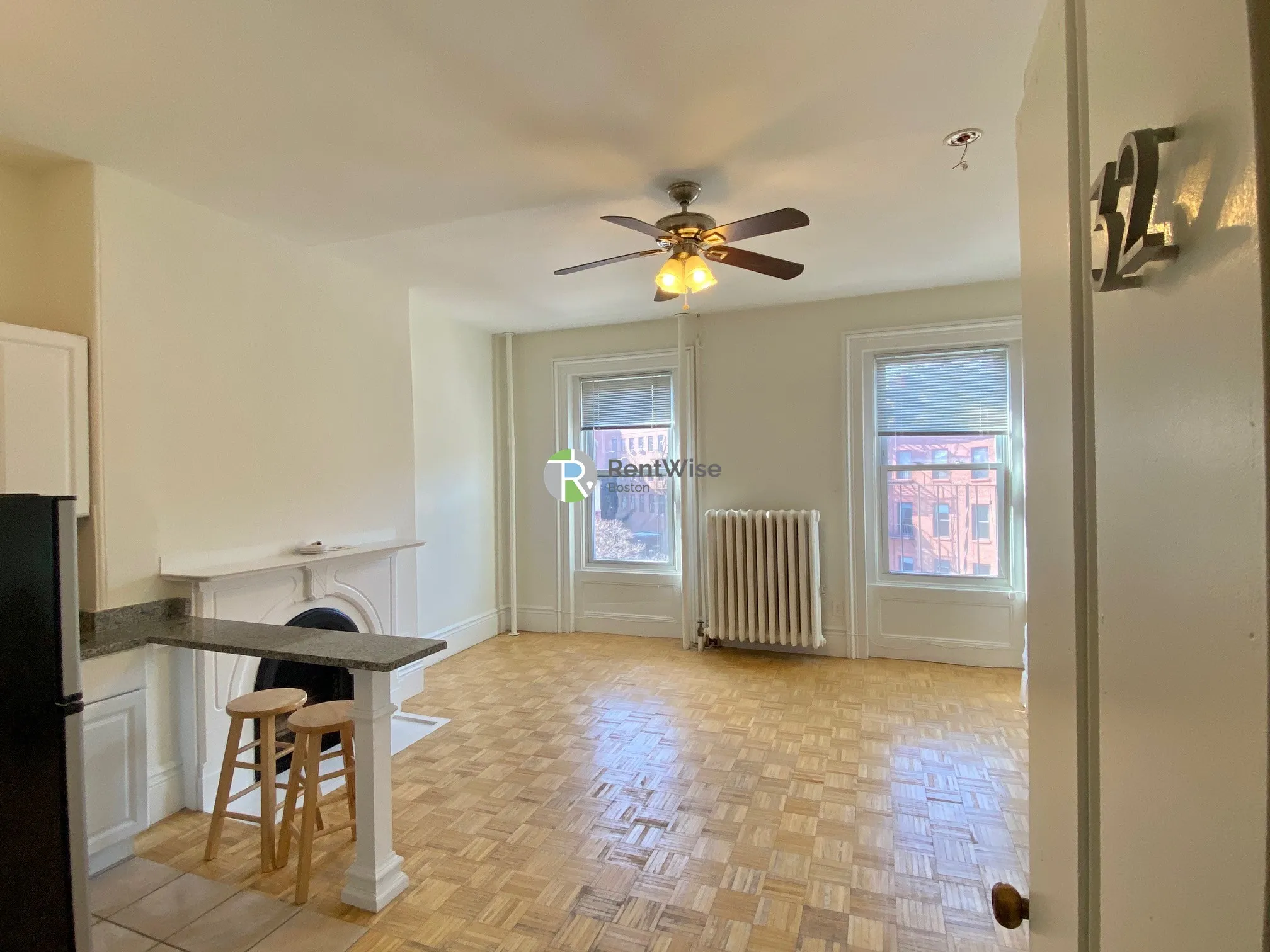 Studio bed, 1 bath apartment for rent at 90 Charles St Unit 32, Beacon Hill