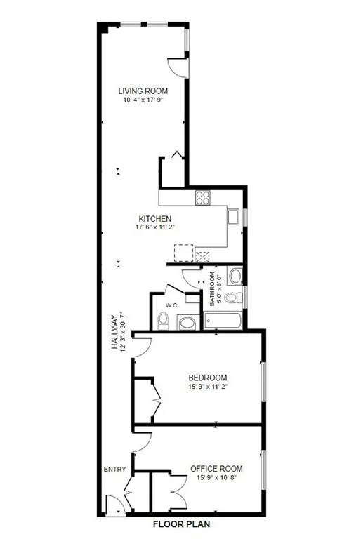 2 bed, 1 bath apartment for rent at 91 Chelsea St Unit 2, Boston — photo 28 of 28